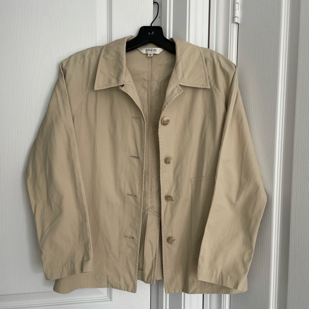 Cozzi Trench Coat / Chore Style Jacket